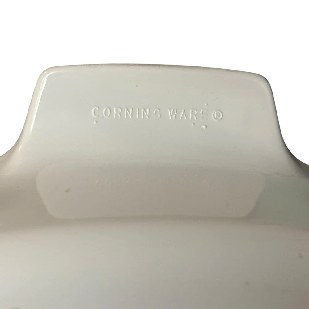 Corning Ware A-1-B 1 Liter Casserole Dish Floral Iris Square Baking‎ Pan